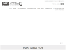 Tablet Screenshot of carratalagroup.com